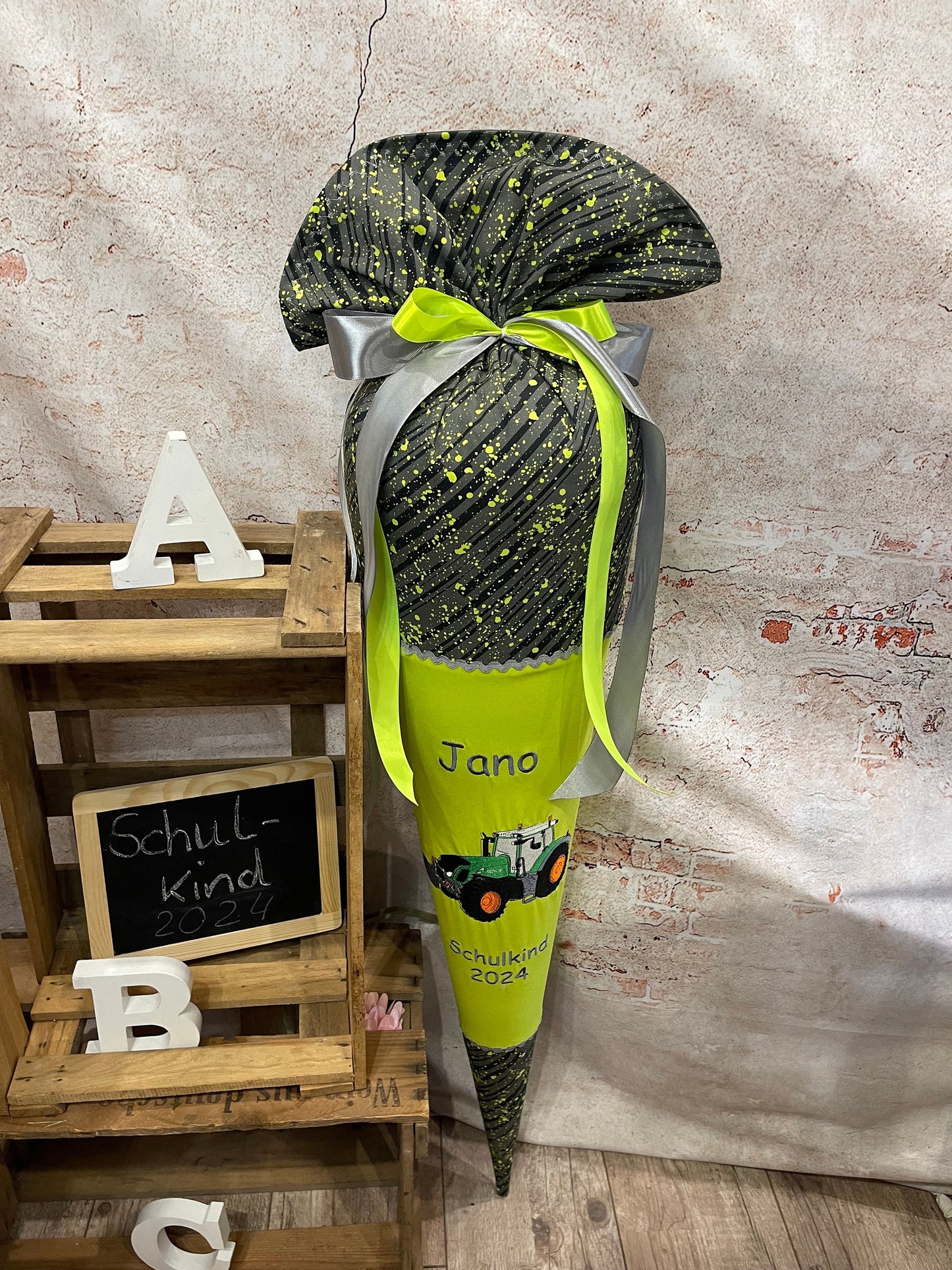 Zuckertüte Schultüte mit Traktor