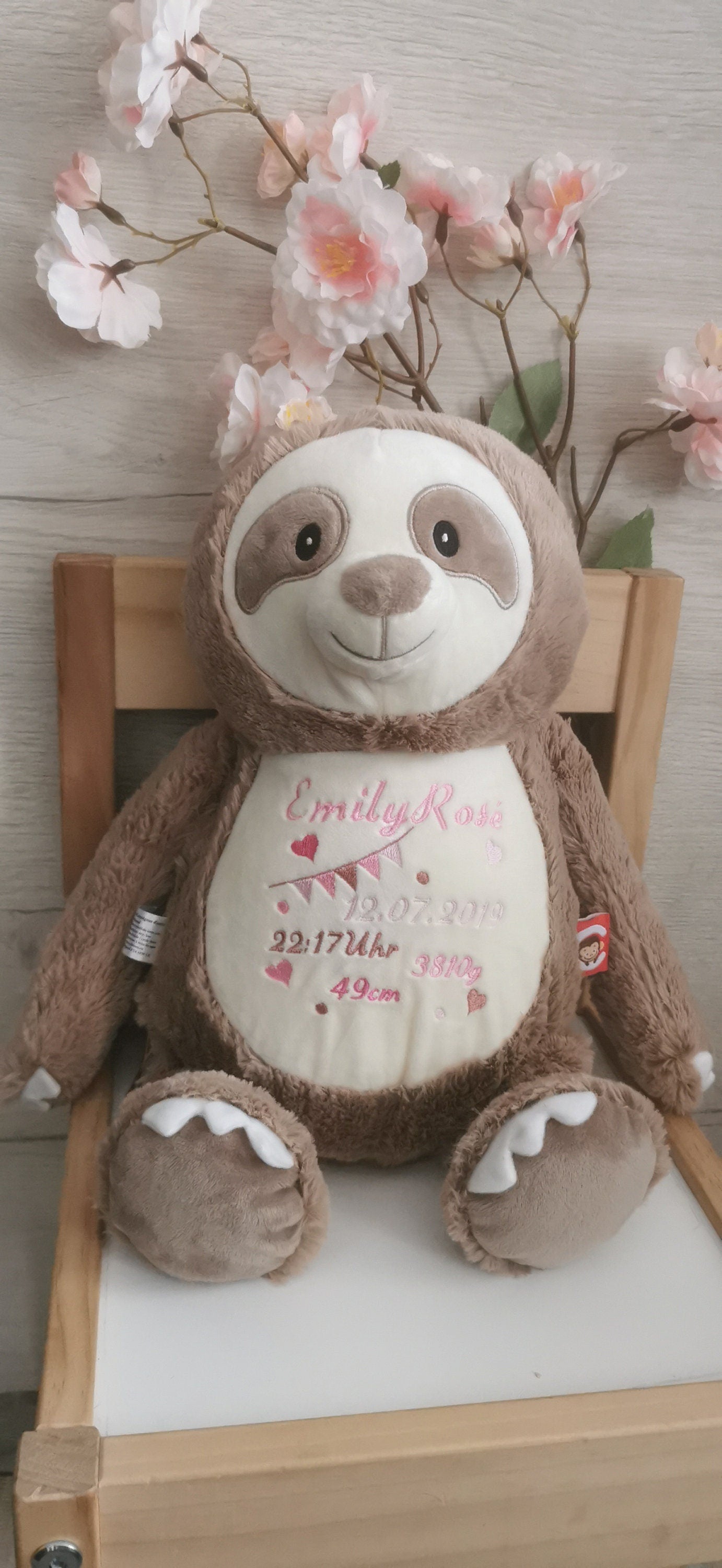 Personalisierte Kuscheltiere mit Stickerei