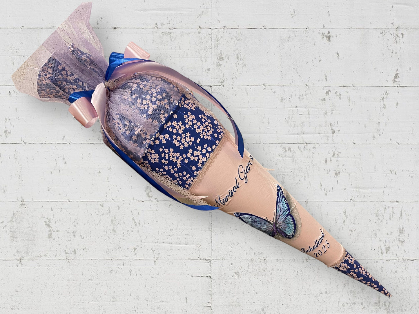 Zuckertüte Schultüte Schmetterling