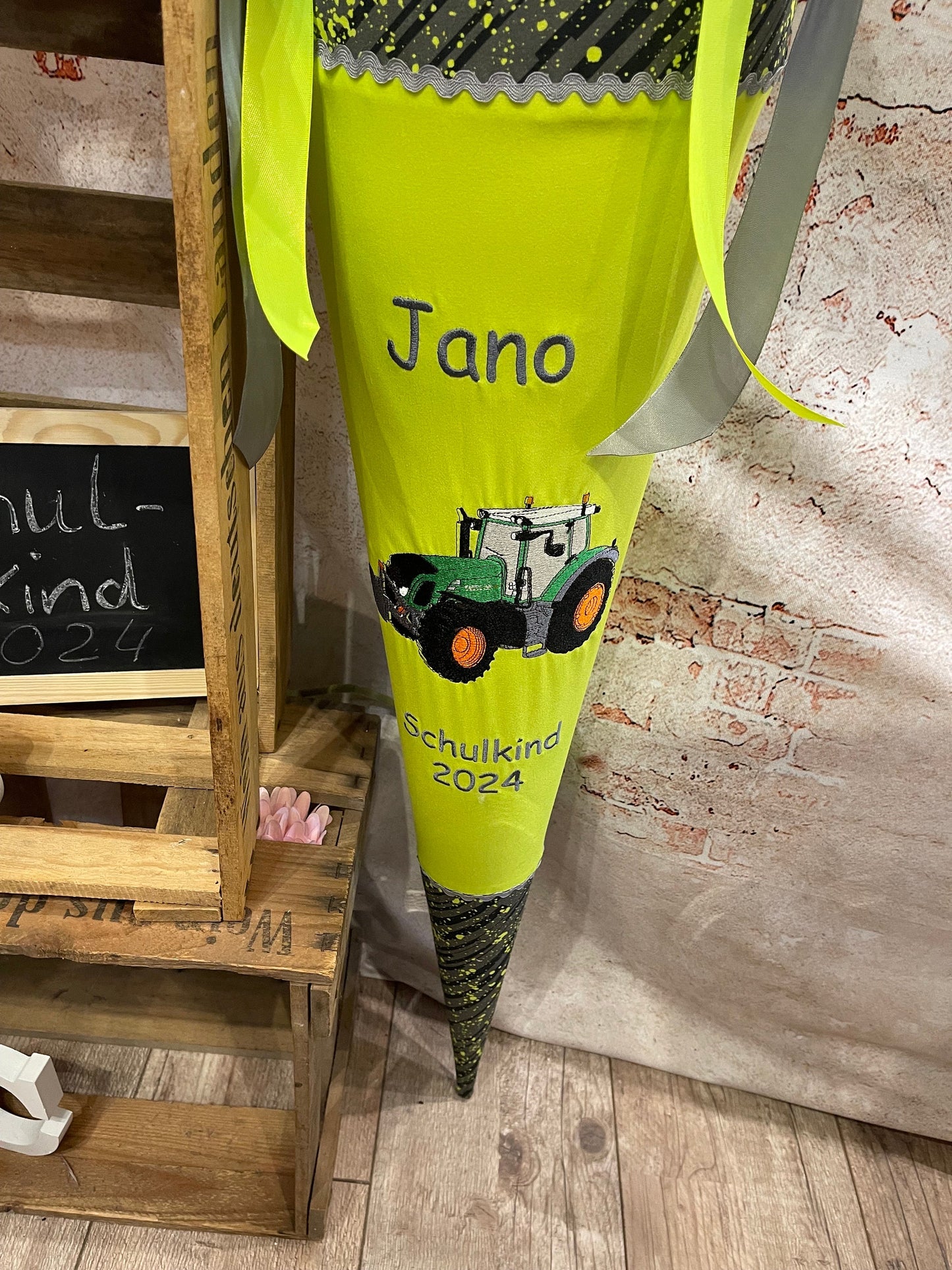 Zuckertüte Schultüte mit Traktor