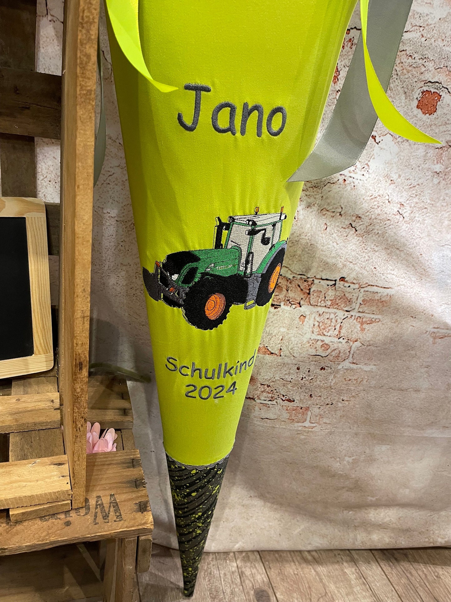 Zuckertüte Schultüte mit Traktor