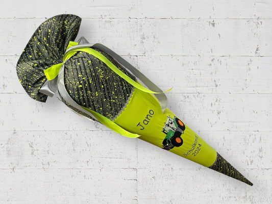 Zuckertüte Schultüte mit Traktor