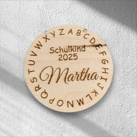 Anhänger für die Schultüte / Zuckertüte