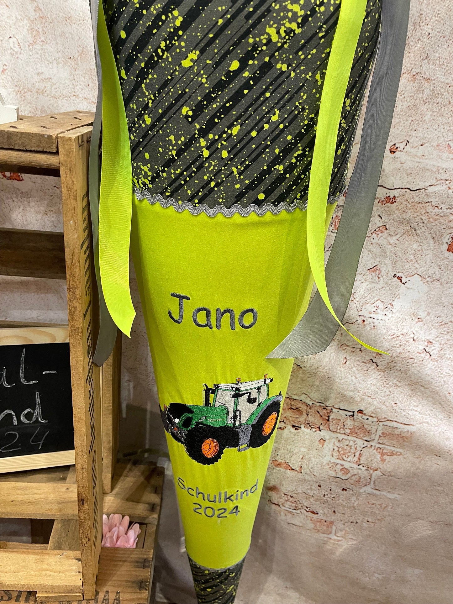 Zuckertüte Schultüte mit Traktor