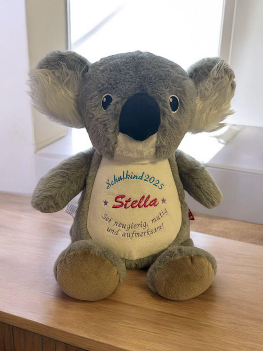 Koala, Cubbie Kuscheltier personalisiert bestickt, Plüschtier, Stofftier